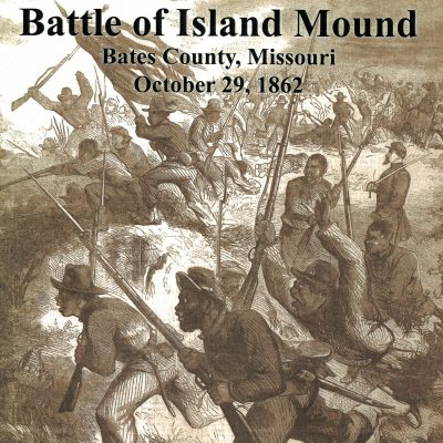 The Skirmish at Island Mound, MO.