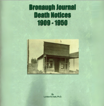 Bronaugh Journal Death Notices: 1909-1950