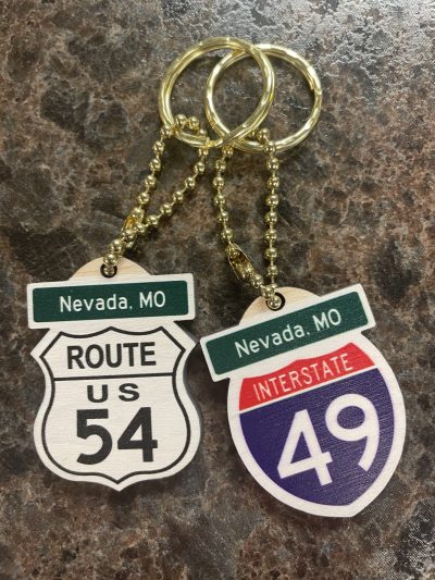 Highway Key chain